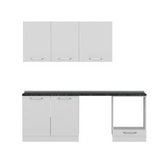 Minar 220 Cm Mutfak Dolabı Beyaz 220-B13