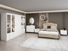 İlkbahar Yatak Odası Takımı - Beyaz