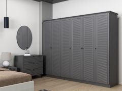 Pandora Yatak Odası Takımı - Antrasit