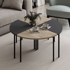 Emma Zigonlu Orta Sehpa - Senza/Antrasit