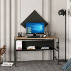 Minar Greta Çalışma Masası Modül1 - Dore/Siyah