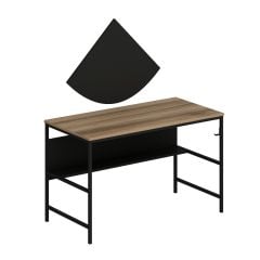 Minar Greta Çalışma Masası Modül1 - Dore/Siyah
