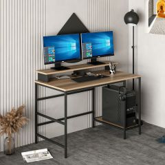 Minar Greta Çalışma Masası Modül2 - Dore/Siyah