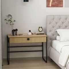 Maren Makyaj Masası Cnc Metal Ayak-Sepet-G.Yunus