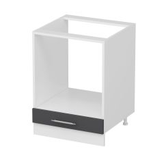 Minar Mutfak Modül Alt 1K 60Cm Ank Dolap Byz Mebran C Antrasit