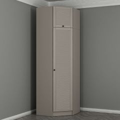 Kale 1 Kapaklı Köşe Dolap Kumtaşı Mebran Panjur + Yüklük