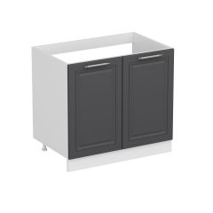 Minar Mutfak Modül Alt 2K 80Cm Evye Dolap Byz Mebran C Antrasit