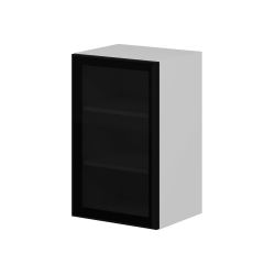 Minar Mutfak Modül Üst 1Dk2R 45Cm Dolap Byz Aliminyum Füme Cam