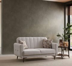 Bona 2'li Koltuk - Ceviz Ayak