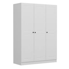 Kale 3 Mebran Kapaklı 2Ç Dolap - Beyaz