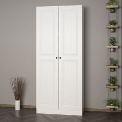 Minar Kale 210 Cm 2 Kapaklı 2B Raf Portmanto Byz Mbr İlkbahar Byz