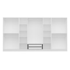 Kale 8 Mebran Kapaklı 2Ç Dolap - Beyaz