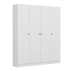 Minar Kale 210 Cm 4 Kapaklı 2B Raf Portmanto Byz Mbr İlkbahar Byz