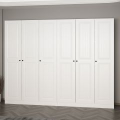 Minar Kale 210 Cm 6 Kapaklı 2B Raf Portmanto Byz Mbr İlkbahar Byz