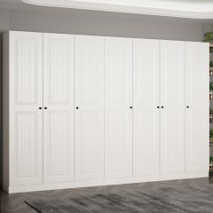 Minar Kale 210 Cm 7 Kapaklı 3B Raf Portmanto Byz Mbr İlkbahar Byz