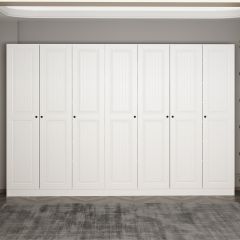 Minar Kale 210 Cm 7 Kapaklı 3B Raf Portmanto Byz Mbr İlkbahar Byz