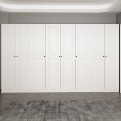 Minar Kale 210 Cm 8 Kapaklı 6B Raf Portmanto Byz Mbr İlkbahar Byz