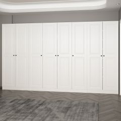 Minar Kale 210 Cm 8 Kapaklı 6B Raf Portmanto Byz Mbr İlkbahar Byz