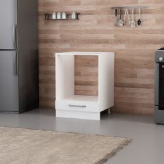 Minar Mutfak Alt Modül 1K 60Cm Ank Dolap Beyaz - B1