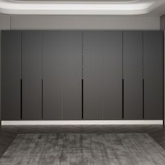 Minar Kale 210 Cm 8 Kapaklı 4B Raf Portmanto Byz Mbr Çizgili Ant