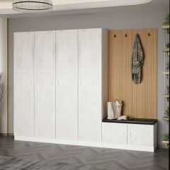 Minar Kale Dekor Panel 4 K 2B Raf Portmanto+Ayk Mind Byz E.Byz