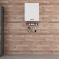 Minar Mutfak Üst Modül 1Dk2R 60Cm Dolap Beyaz - B1