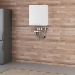 Minar Mutfak Üst Modül 1Dk2R 60Cm Dolap Beyaz - B1