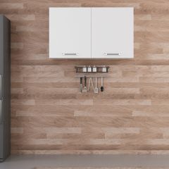 Minar Mutfak Üst Modül 2Dk1R 120Cm Dolap Beyaz - B1