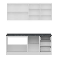 Minar 190 Cm Mutfak Dolabı Beyaz 190-B1