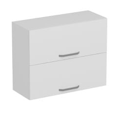 Minar Mutfak Üst Modül 2Yk1R 90Cm Dolap Beyaz - B1