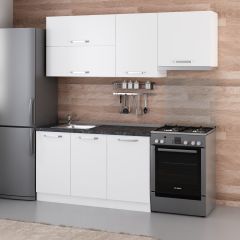 Minar 200 Cm Mutfak Dolabı Beyaz 200-B7