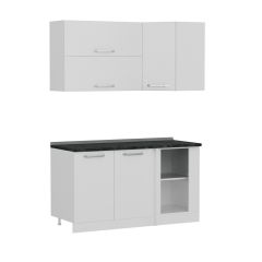 Minar 150Cm Köşe Mutfak Dolabı - Beyaz K150-B2