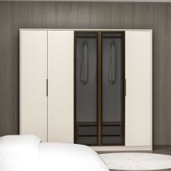 Kale Luxe 5 Kapaklı Gardrop - Kumtaşı