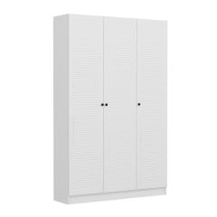 Minar Kale 210 Cm 3 Kapaklı 1B Raf Portmanto Byz Mbr Panjur Byz