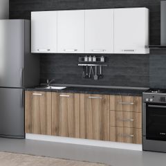 Minar 200 Cm Mutfak Dolabı Beyaz Dore 200-D2