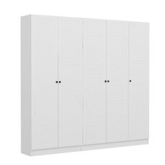 Minar Kale 210 Cm 5 Kapaklı 3B Raf Portmanto Byz Mbr Panjur Byz