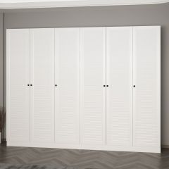 Minar Kale 210 Cm 6 Kapaklı 2B Raf Portmanto Byz Mbr Panjur Byz