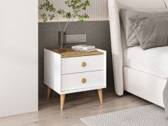 Mitra Komodin - Beyaz/Artisan