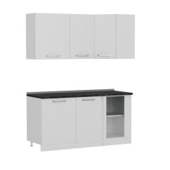 Minar 165Cm Köşe Mutfak Dolabı - Beyaz K165-B1