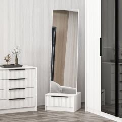 Kale Luxe Boy Aynası - Beyaz