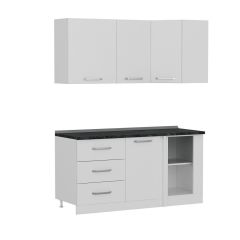 Minar 165Cm Köşe Mutfak Dolabı - Beyaz K165-B2