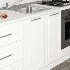 MİNAR 200 CM MEBRAN C MUTFAK DOLABI BEYAZ 200-MCB1