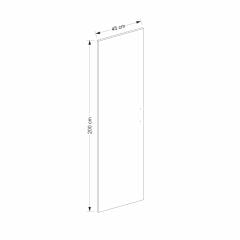 Kale Düz Kapak Antrasit