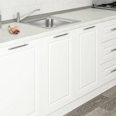 Mi̇nar 270 Cm Mebran C Mutfak Dolabi Beyaz 270-mcb2