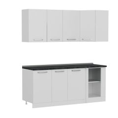 Minar 190Cm Köşe Mutfak Dolabı - Beyaz K190-B1