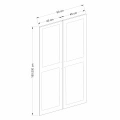 Kale 2 Aynalı Kapak