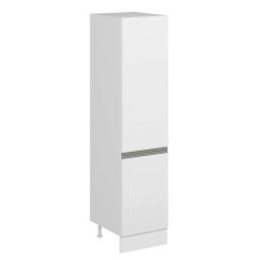 Alvinka Mutfak Modül Hg_J 50-H210Cm Boy Dolabı Beyaz Beyaz