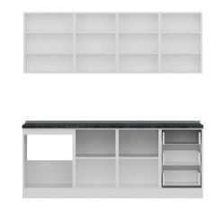 Minar 210 Cm Mutfak Dolabı Beyaz 210-B1