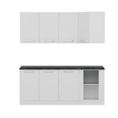 Minar 195Cm Köşe Mutfak Dolabı - Beyaz K195-B1