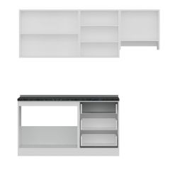 Minar 210 Cm Mutfak Dolabı Beyaz 210-B4